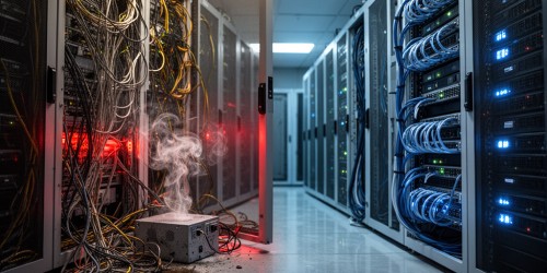 Cinco riscos críticos em salas técnicas que a gestão inteligente de racks pode evitar