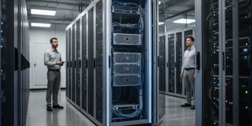 Como a instalação de rack inteligente aumenta a segurança e a governança de TI