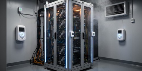 O que é monitoramento ambiental em um data center compacto