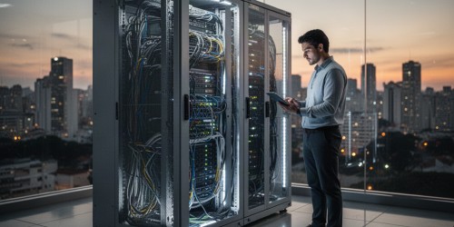 Rack inteligente em São Paulo: como avaliar o custo-benefício para seu datacenter