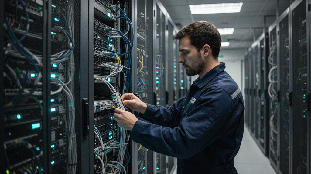 O que define a disponibilidade em salas técnicas e datacenters