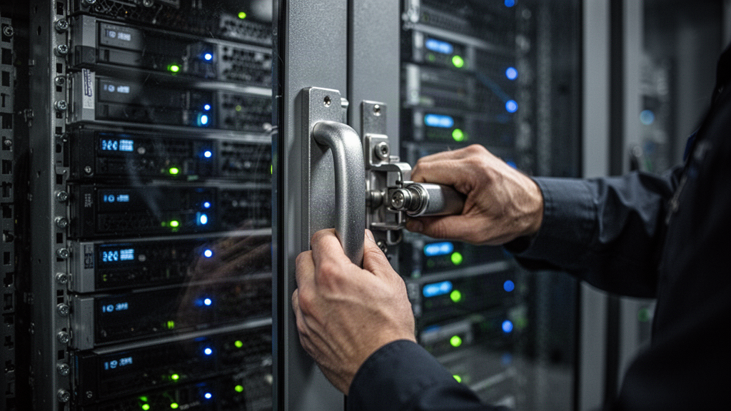 Quais critérios usar para escolher portas traváveis em racks