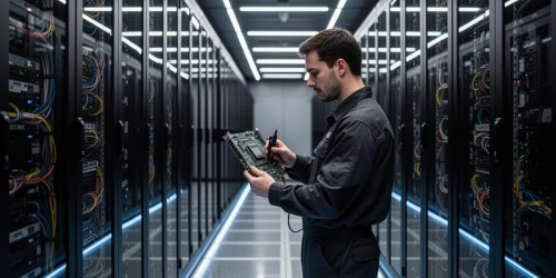 Como implementar uma estratégia de segurança de infraestrutura eficiente em salas técnicas