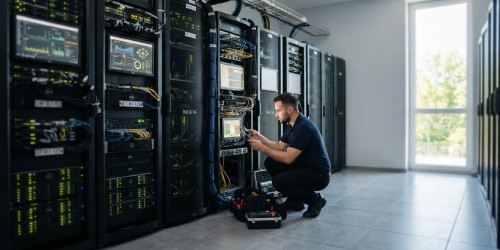 Como evitar falhas críticas em salas técnicas usando racks com monitoramento