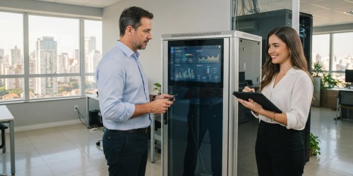 Como otimizar o custo de gestão em salas técnicas com Smart Cabinets inteligentes