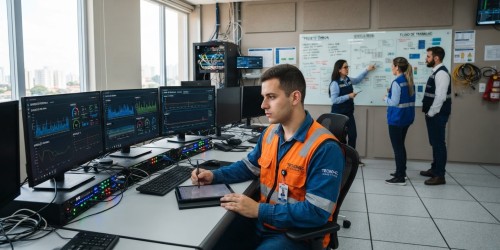 Principais riscos de segurança em salas técnicas e como evitá-los com gestão inteligente