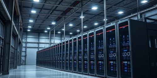 Datacenter Modular Row x Modular Aisle x De contêiner