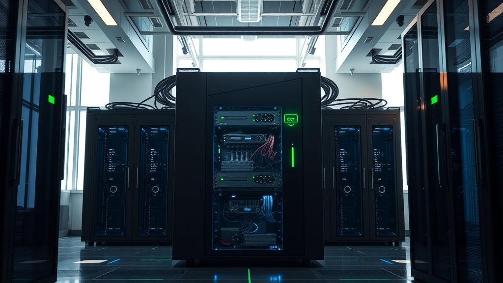 Infraestrutura de TI Compacta: Rack Inteligente com Energia e Climatização