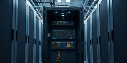 Rack para Edge Computing com Monitoramento Térmico e Elétrico