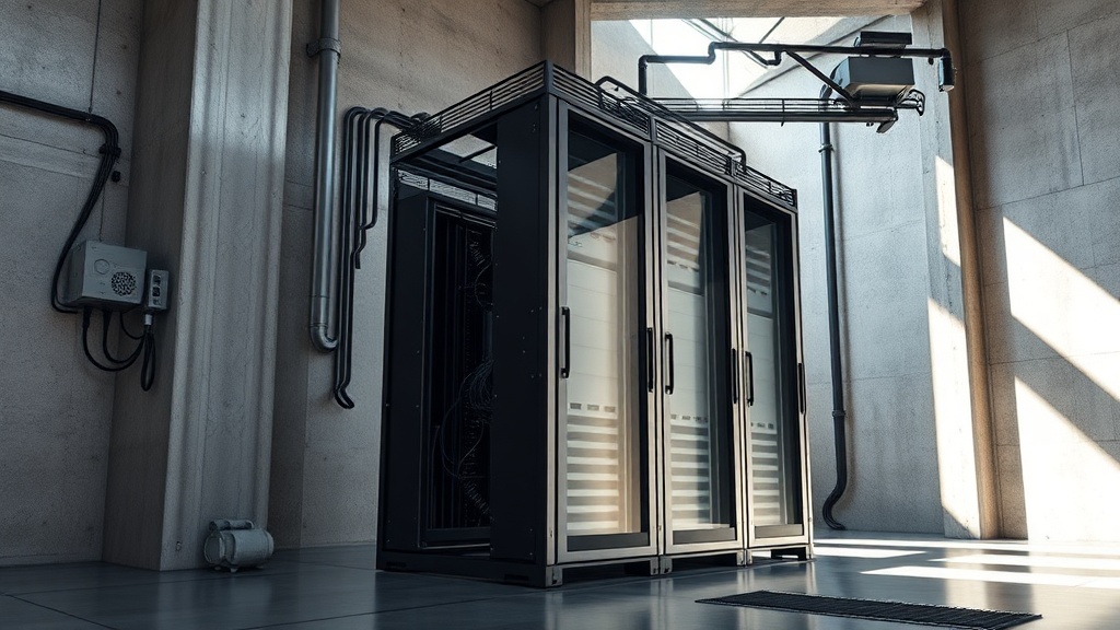 Rack de Servidor Industrial: critérios de proteção e controle
