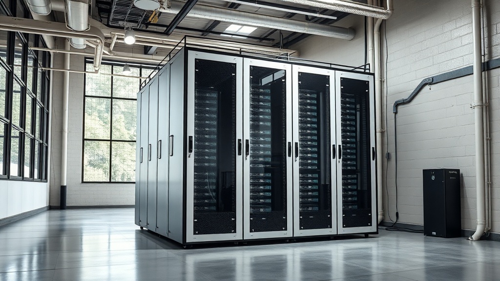 Rack de Servidor Industrial: critérios de proteção e controle