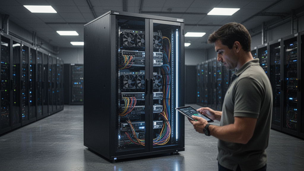 Pilares da segurança em um rack inteligente: controle e visibilidade