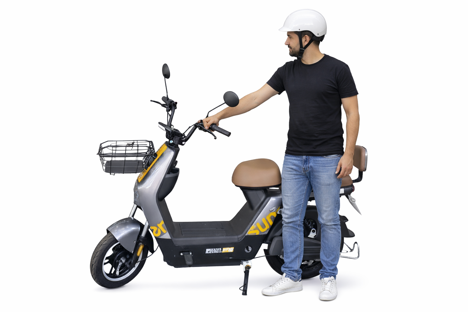 Scooter elétrica com banco ou sem banco?