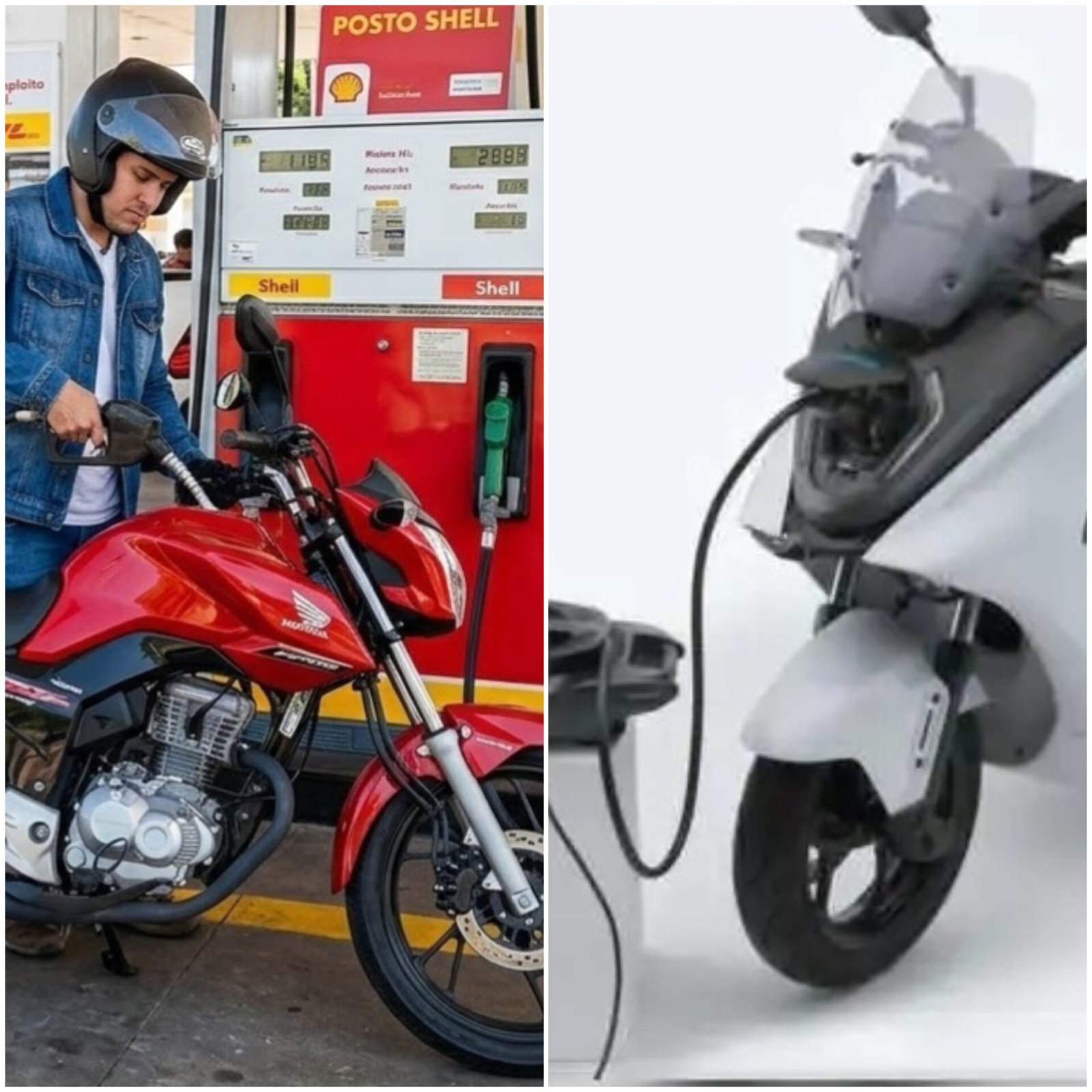 Moto elétrica ou flex,qual a melhor opção?