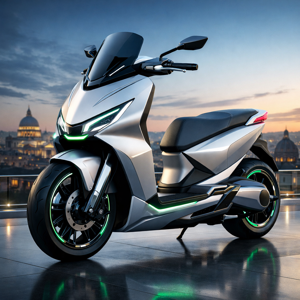 Tendências de Design Futurista em Scooters Elétricas