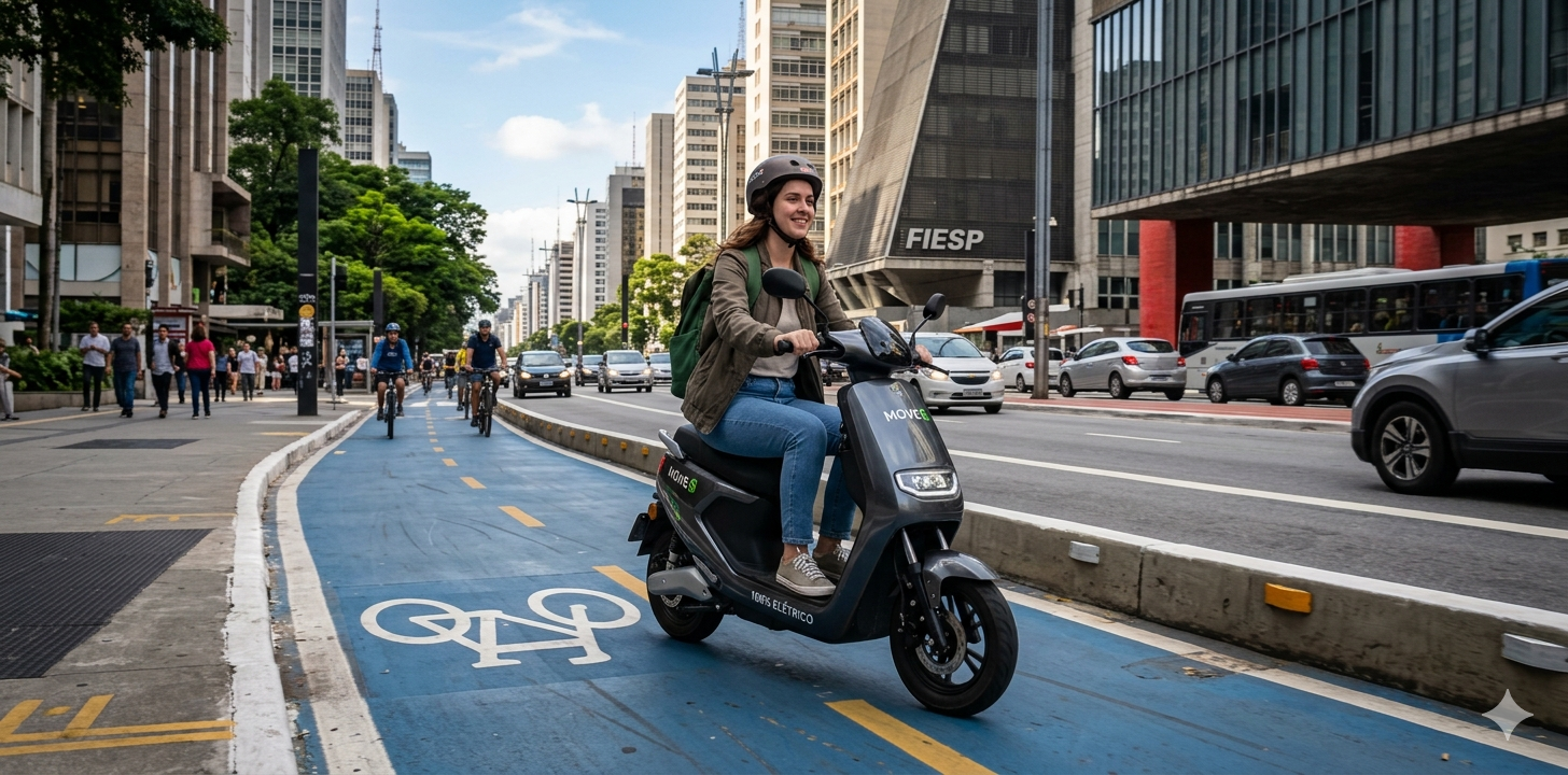 Scooters elétricos e seu crescimento no mercado de mobilidade urbana.