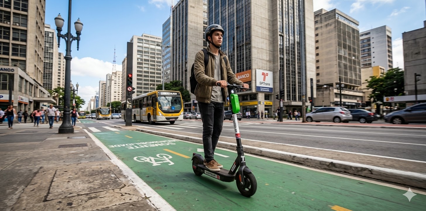 O Papel de Patinetes e E-bikes na Cidade