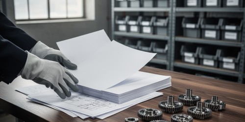 Como organizar documentos ligados ao estoque de peças