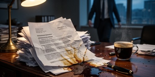 Erros que aumentam o risco de perder contratos físicos