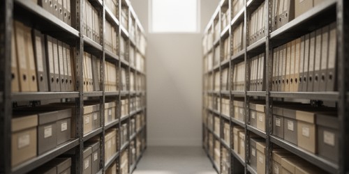 Quais documentos devem ficar no arquivo central