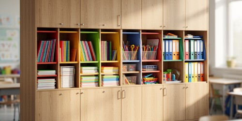 Armário escolar: como separar materiais por turma e disciplina