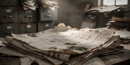 Erros que prejudicam o arquivo físico de um escritório de arquitetura