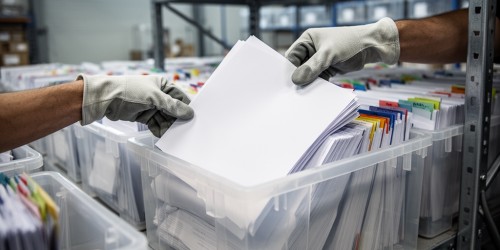 Arquivo logístico: como guardar notas, romaneios e comprovantes