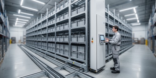 Como planejar um arquivo deslizante elétrico com segurança e capacidade