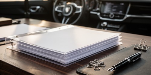 Como organizar contratos e documentos de veículos