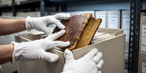 Como evitar danos em livros antigos no armazenamento