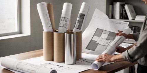 Como preservar desenhos técnicos sem ocupar toda a sala