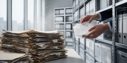 Como reduzir espaço de documentos em tribunais com arquivos