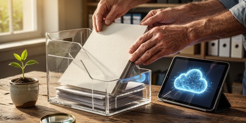 Como evitar perda de notas, contratos e registros agrícolas