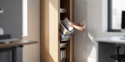 Como escolher um armário para documentos para reduzir espaço