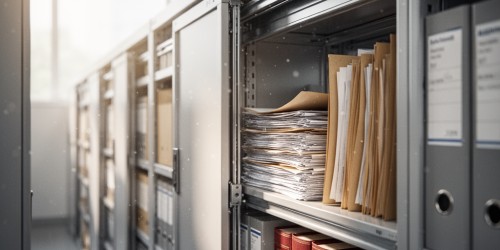 Quais documentos organizar em arquivos deslizantes na contabilidade