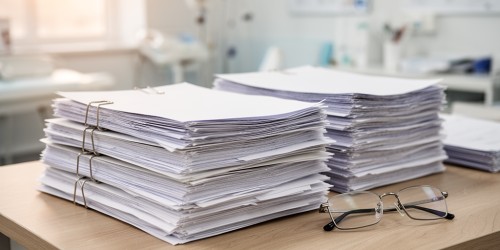 Arquivo de exames: como separar por paciente, data e especialidade