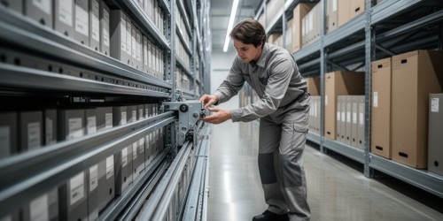 Como conservar arquivos deslizantes em uso intenso