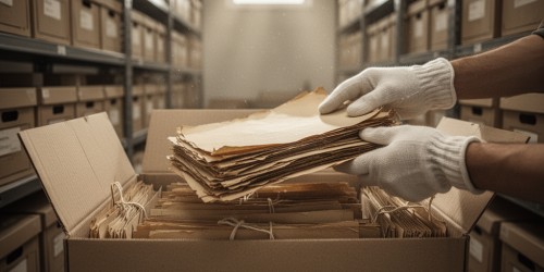 Quais documentos devem ficar no arquivo morto