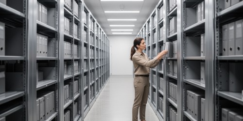 Como planejar arquivo deslizante para banco com segurança