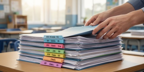Arquivo de matrículas: como separar alunos por ano e turma