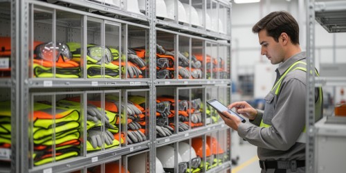 Como organizar EPIs com acesso rápido e controle de estoque