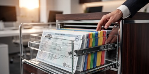 Como evitar perda de documentos de clientes e veículos