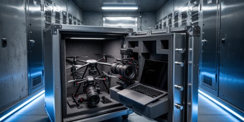 Quais equipamentos precisam de armazenamento seguro