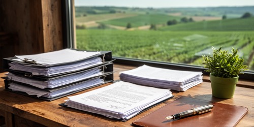Como organizar contratos e cadastros de produtores rurais