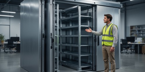 Como planejar um arquivo de aço deslizante com segurança e capacidade