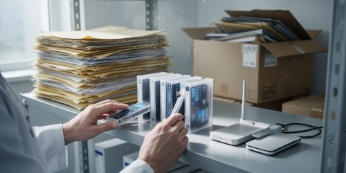 Como reduzir espaço de documentos em clínicas com arquivos