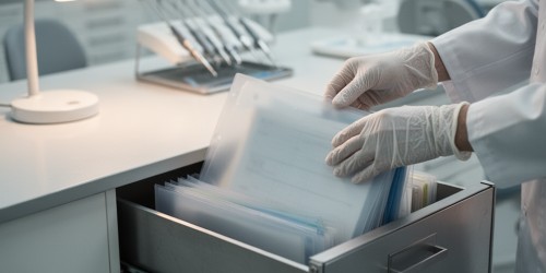 Como organizar prontuários odontológicos com segurança