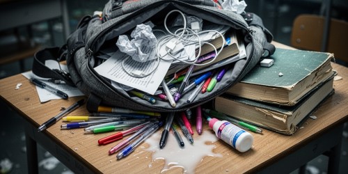 Erros que deixam materiais escolares difíceis de controlar