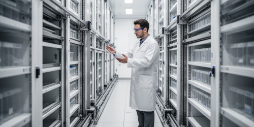Como planejar arquivo deslizante para laboratório com segurança