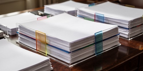 Como organizar documentos contábeis por ano e empresa